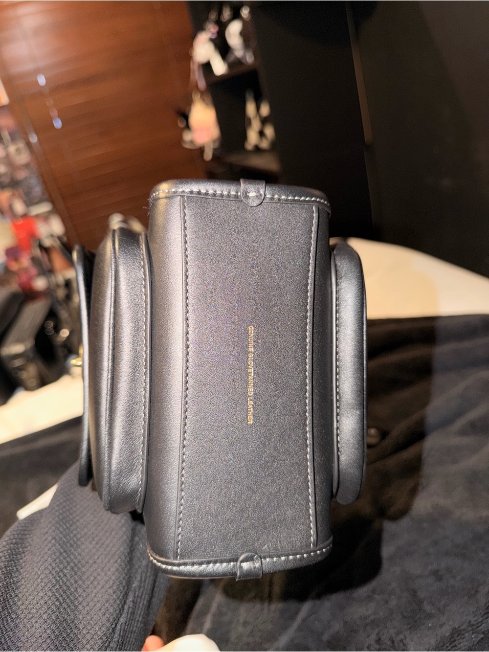 COACH Black Turnlock Top-Handle Bag - Picture 4 of 8